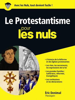 cover image of Protestantisme Pour les Nuls (Le)